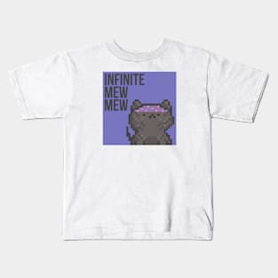 Pixel Cat 017 Kids T-Shirt